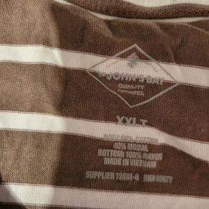 Brown stripped shirt